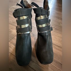 Jeffrey Campbell platform booties